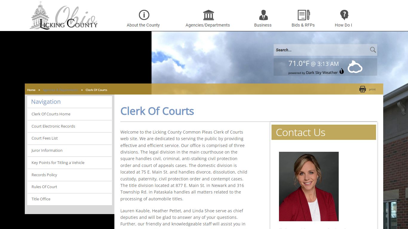 Licking County - Clerk Of Courts